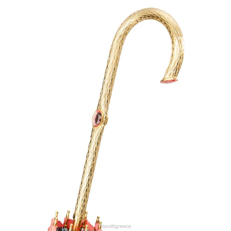 ομπρέλα | PASOTTI 189 9a436-6 p5 - ροζ ομπρέλα με ρέμα 2N6B8342 γυναίκες